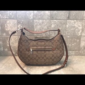 Coach Tan Monogram Handbag